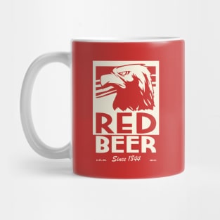 Red beer Mug